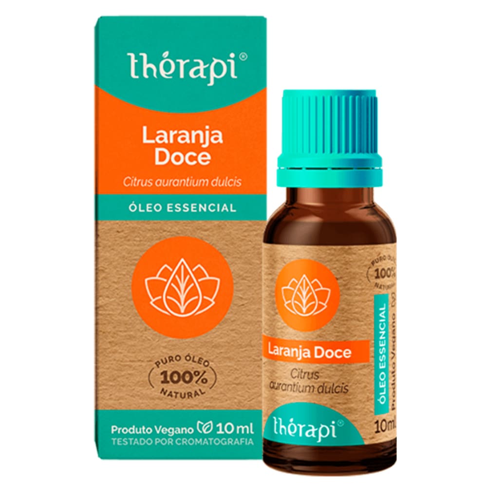 OLEO ESSENCIAL LARANJA DOCE CITRUS AROMATERAPIA 10mL THERAPI