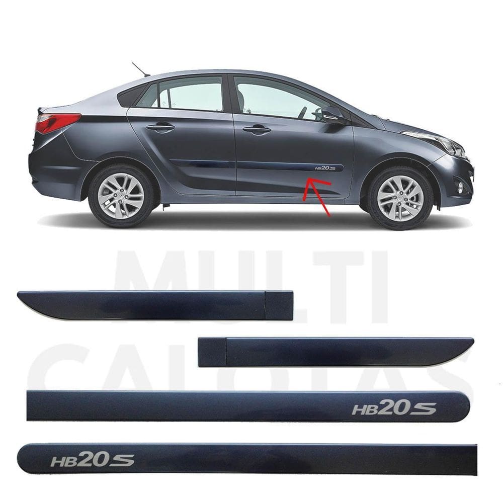 Friso Lateral Hb20S 2013 A 2020 Azul Sky Com Nome