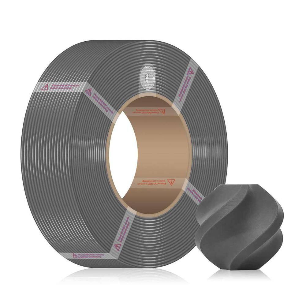 Filamento PETG HF Bambu Lab Refil (Sem Carretel) para Impressora 3D Cinza Escuro 1 Kg