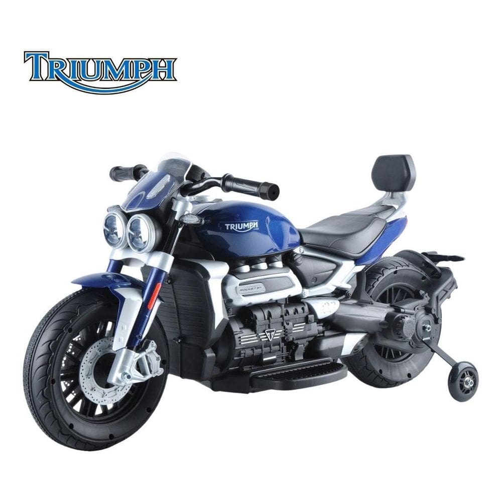 Mini Moto Eletrica Infantil 6V Triumph Rocket Custom Classic