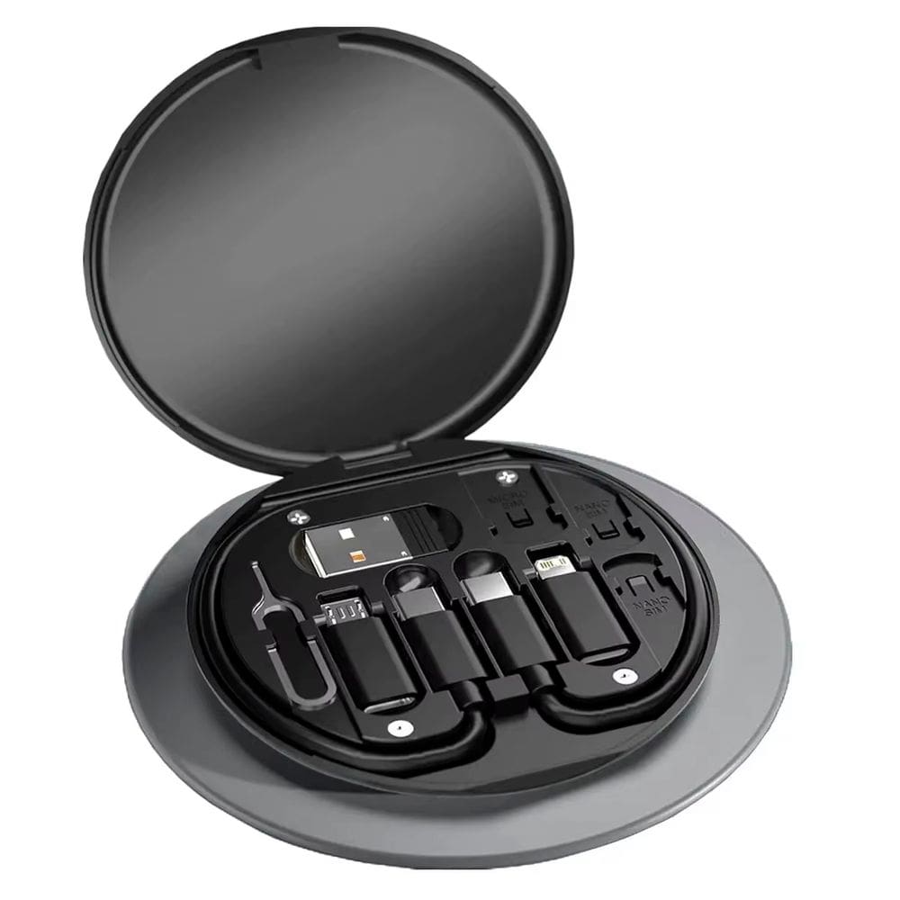 Kit Adaptador De Carregamento USB 60W com suporte para celular 101893