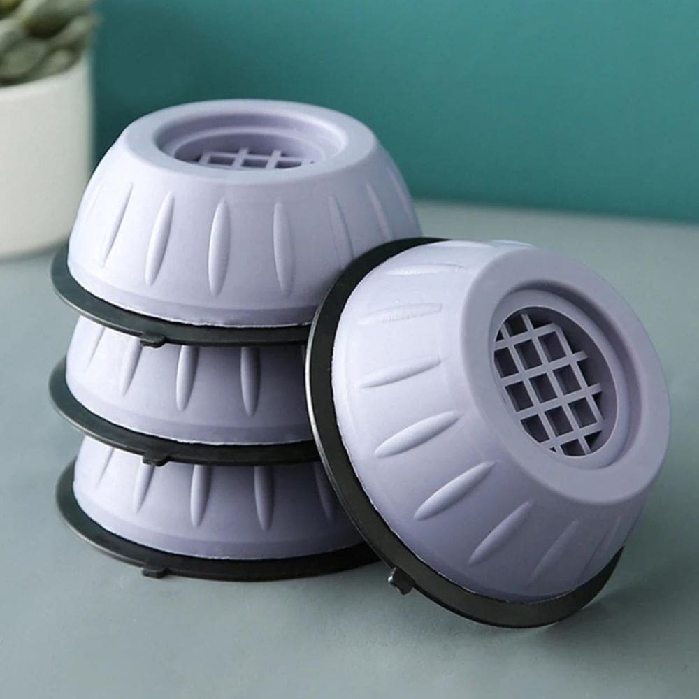 Kit 4 Pés Para Máquina De Lavar Freezer E Geladeira