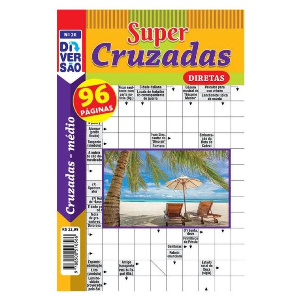 Livro Diversão Super Cruzadas Diretas 26