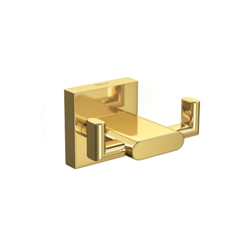 Cabide Banheiro Duplo Deca Polo Gold 2062.gl33