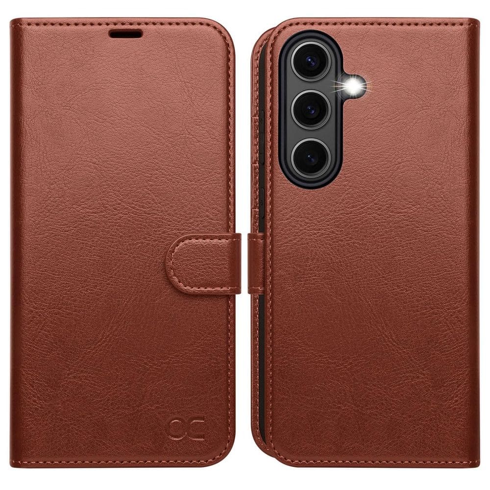 Capa tipo carteira OCASE compatível com Galaxy S25 Plus 6,7\" 2025