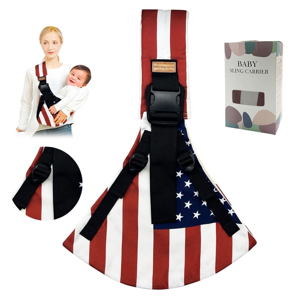 Porta-bebês Jamyum 2025 Baby Sling de 10 a 30 libras com 4 alças