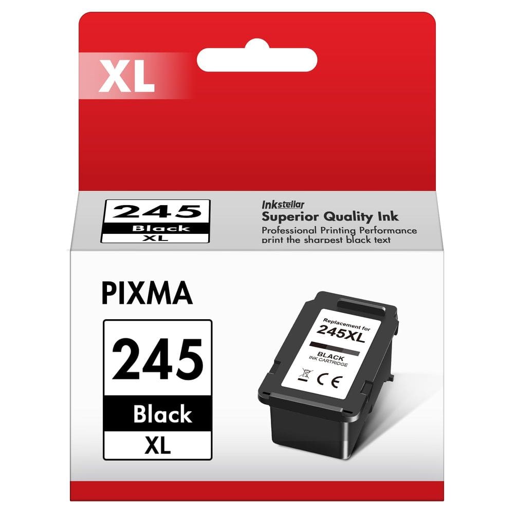 Cartucho de tinta de substituição Inkstellar 245XL preto para Canon