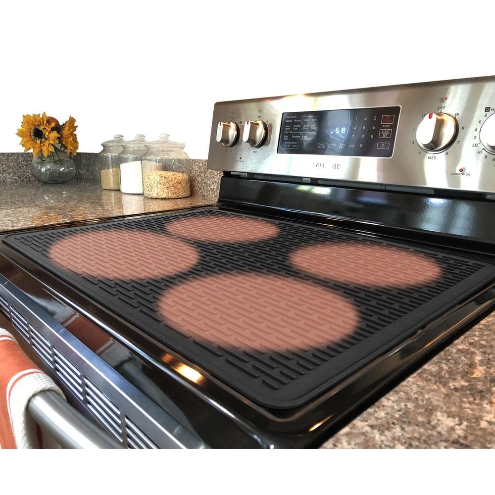 Tampa superior de fogão YUHFERA Silicone termocrômico para fogão elétrico