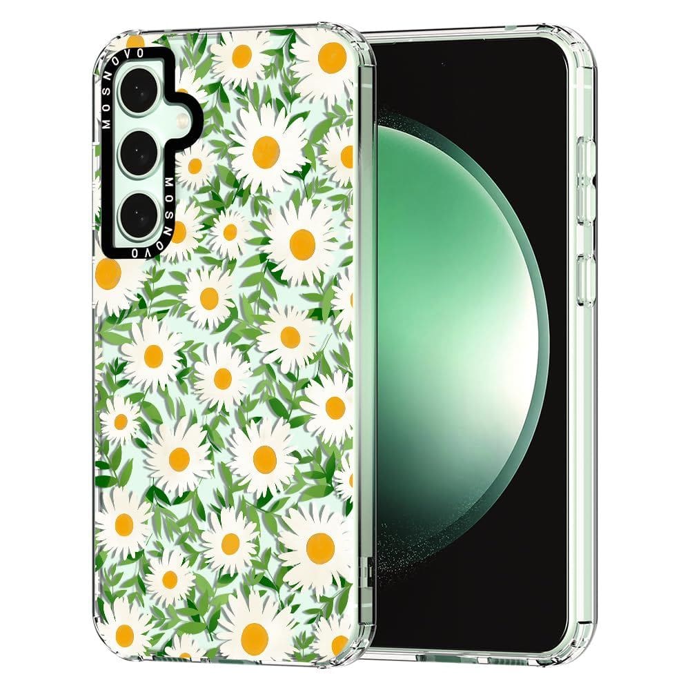 Capa de telefone MOSNOVO para Samsung Galaxy S23 FE Daisies Design