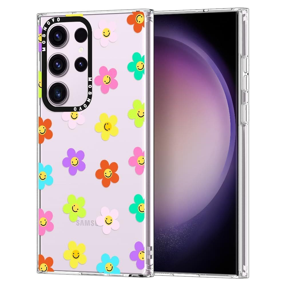 Capa de telefone MOSNOVO para Samsung Galaxy S23 Ultra Clear TPU