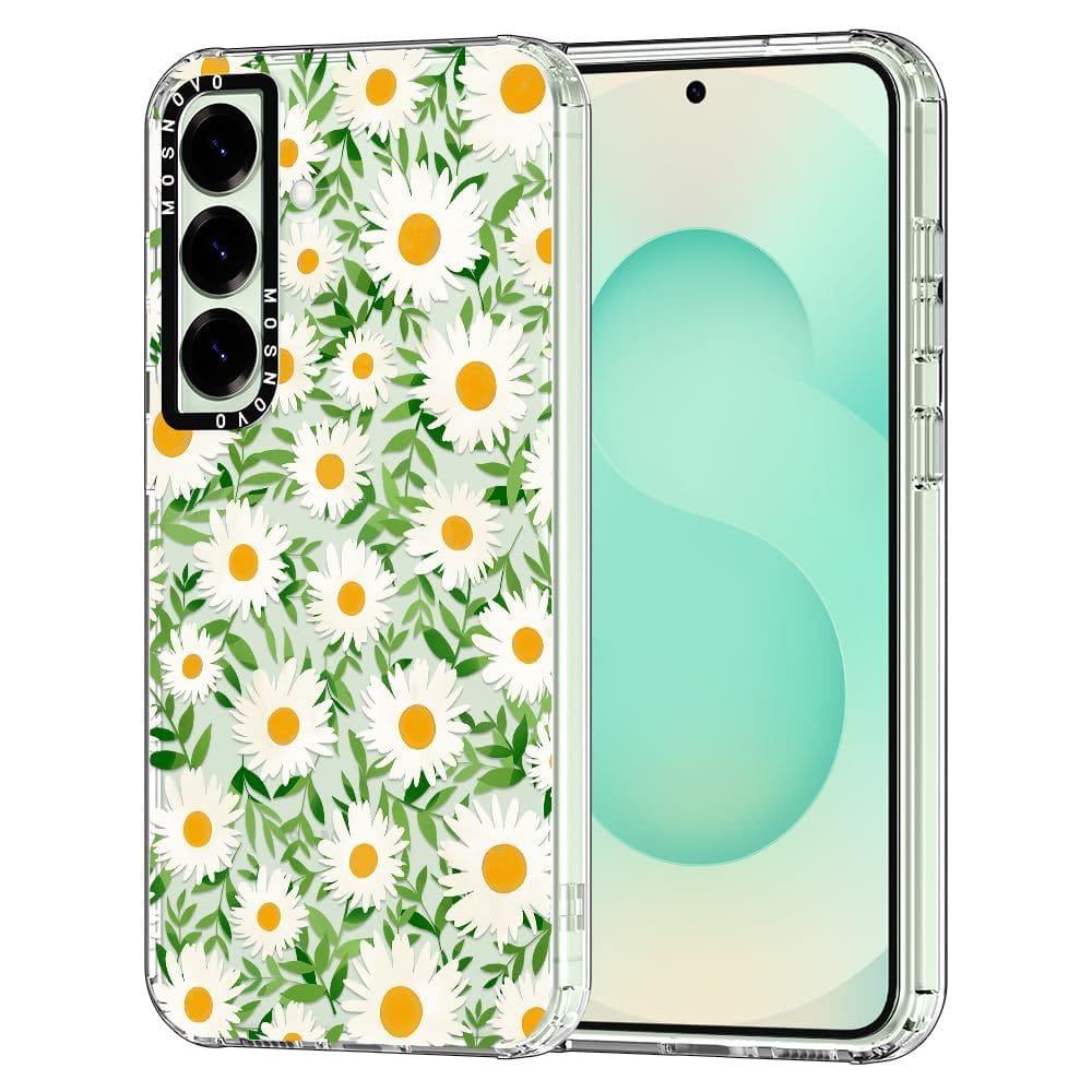 Capa de telefone MOSNOVO para Samsung Galaxy S25 Plus Daisies Design