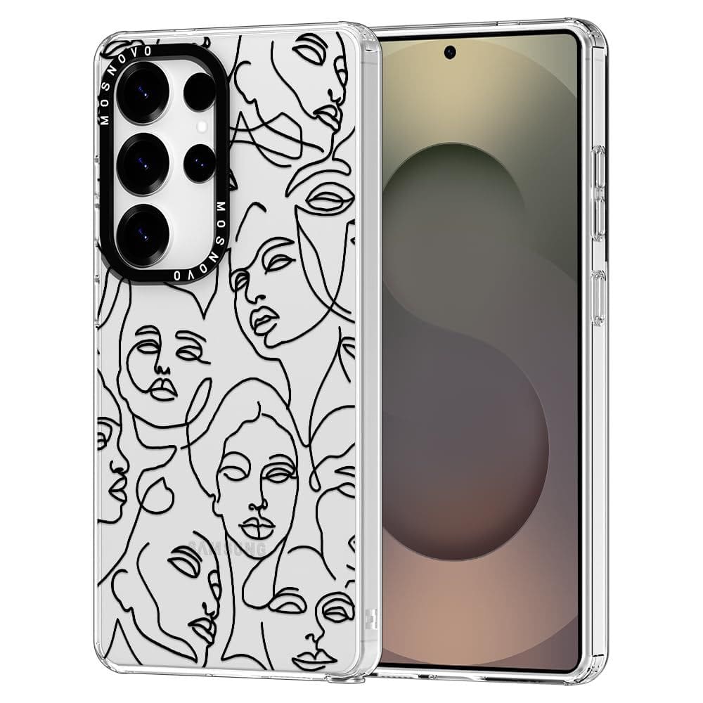 Capa de telefone MOSNOVO para Samsung Galaxy S25 Ultra Clear TPU