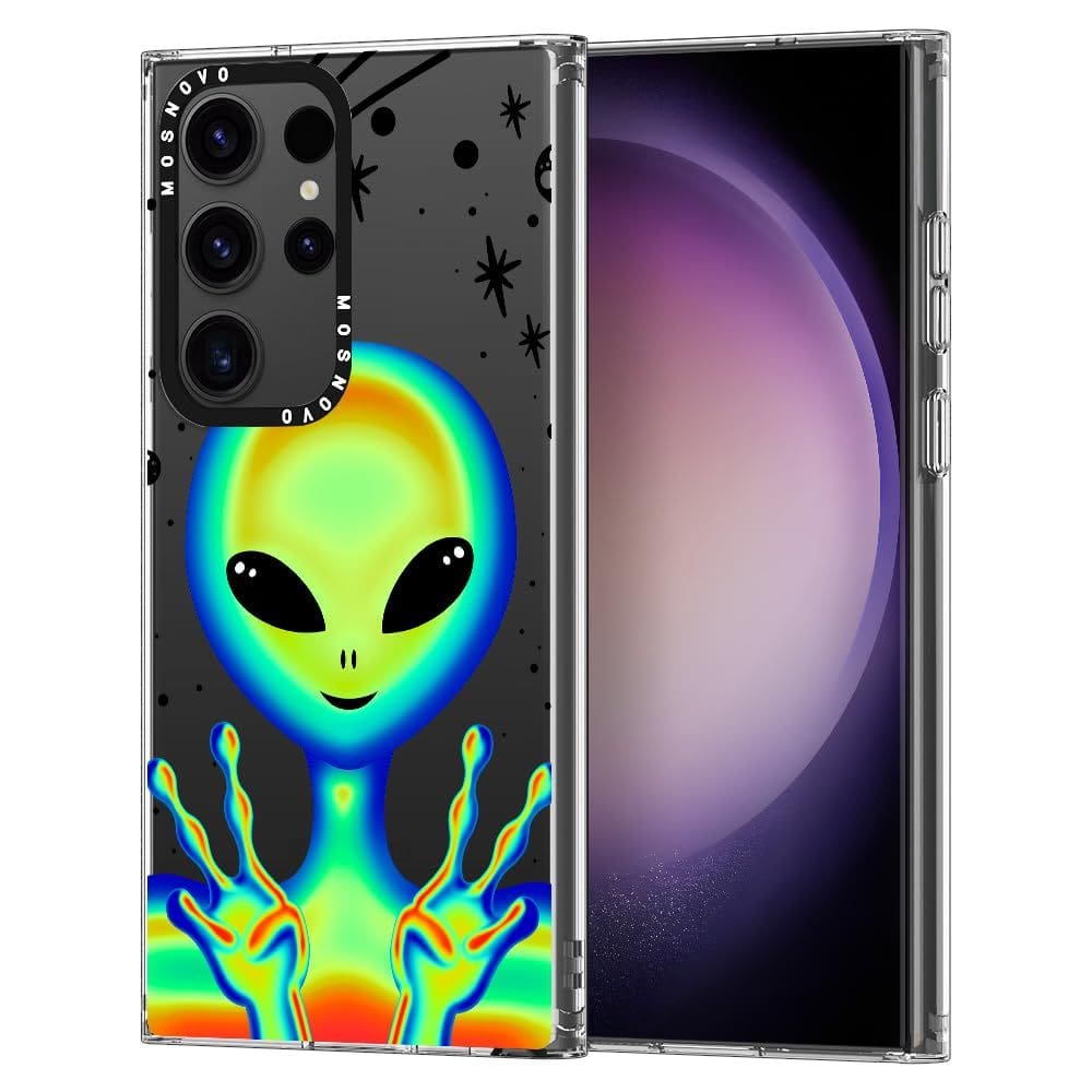 Capa de telefone MOSNOVO para Samsung Galaxy S23 Ultra Clear TPU