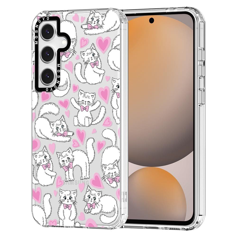 Capa de telefone MOSNOVO para Samsung Galaxy S24 FE Kitties Design