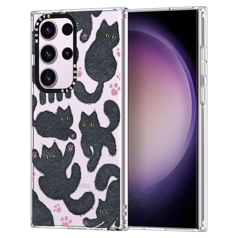 Capa de telefone MOSNOVO para Samsung Galaxy S23 Ultra preta