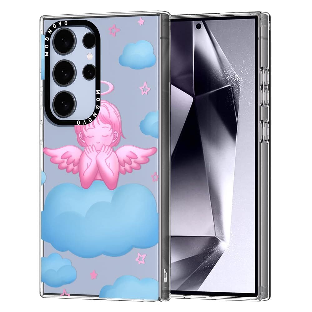 Capa de telefone MOSNOVO para Samsung Galaxy S24 Ultra Pink