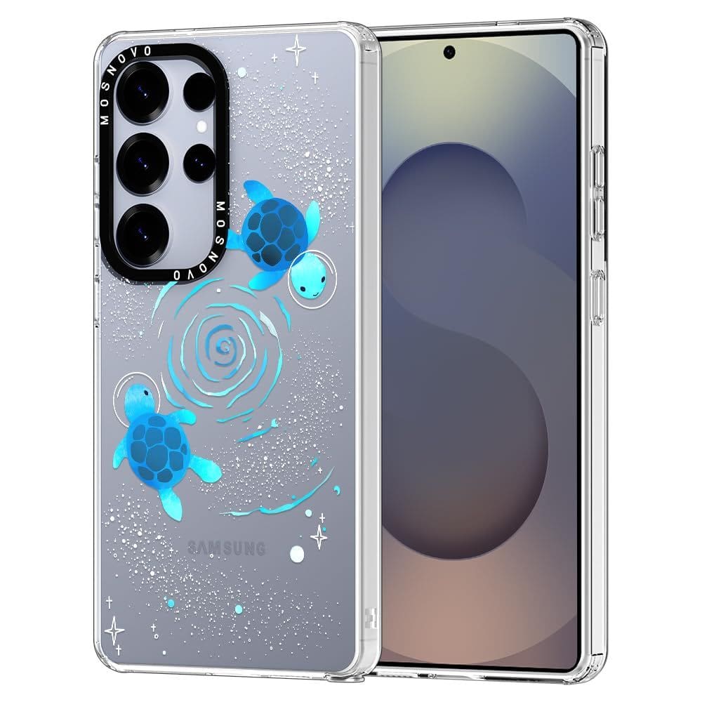Capa de telefone MOSNOVO para Samsung Galaxy S25 Ultra Space Turtle