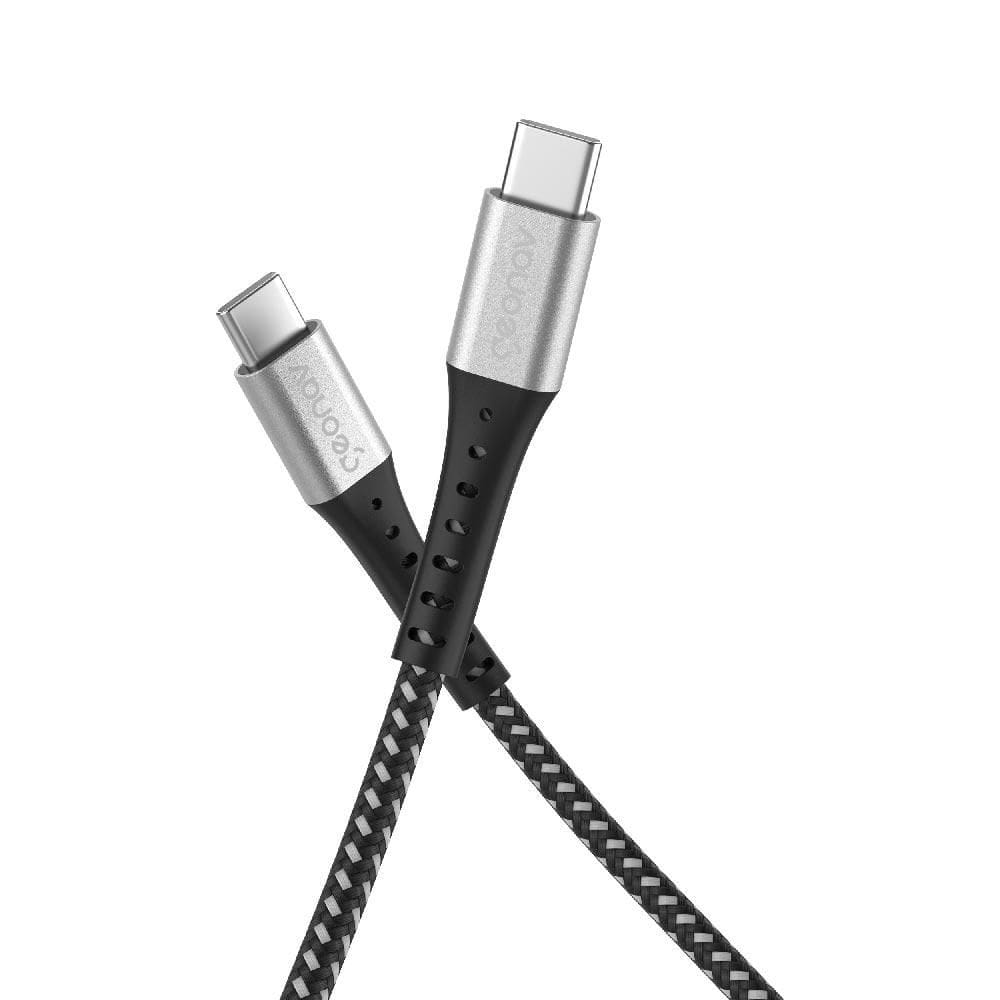 Cabo Tipo-C para Tipo-C Esc06bk 100W 1,5m Geonav Branco