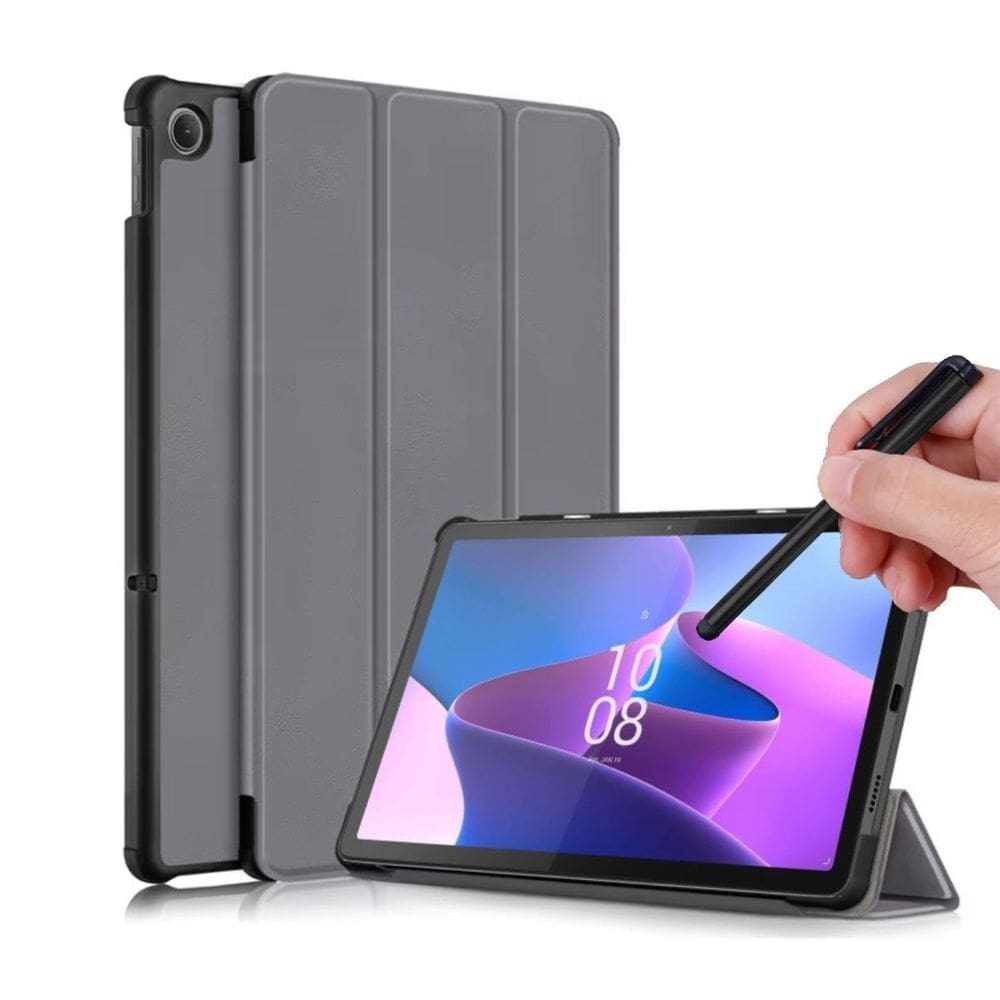 Capa Auto Sleep Para Lenovo M10 10.6 Tb-X606F + Caneta Touch