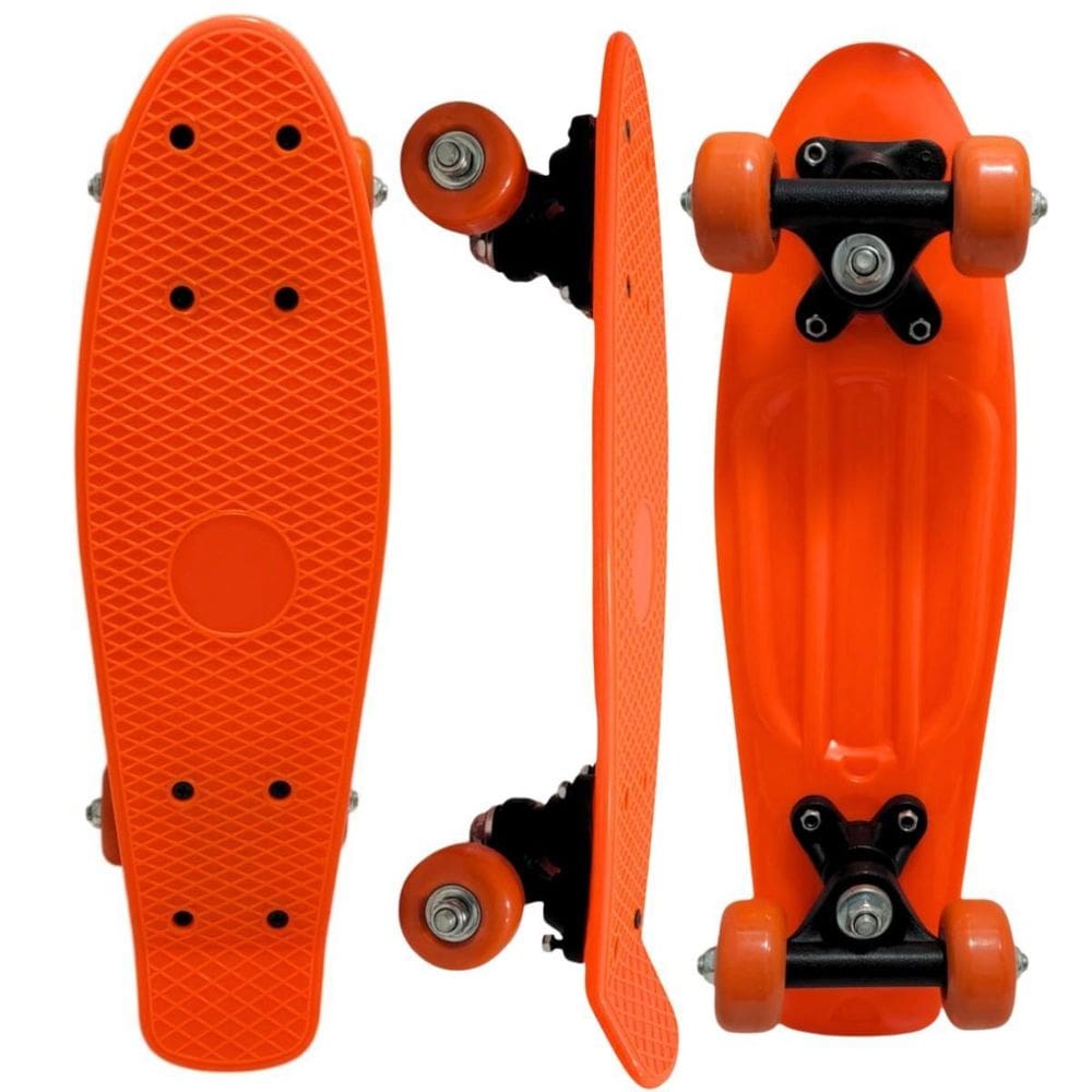 Skate Infantil Mini Cruiser Completo Montado Até 25 Kg