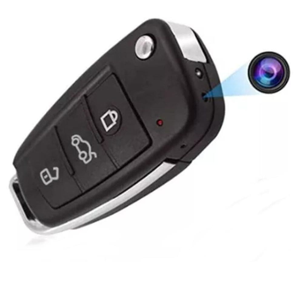 Chave Filmadora Full Hd, Gravação Nítida E Discreta