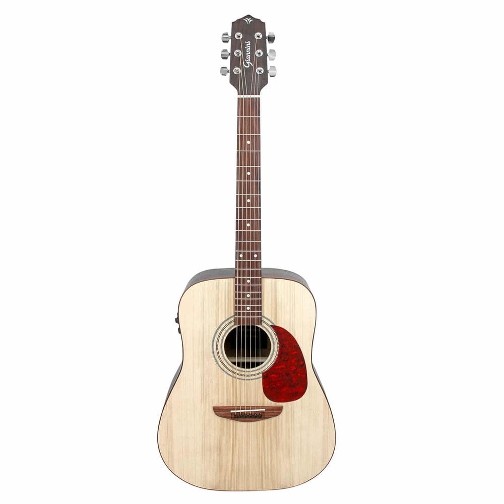 Violao Giannini Dg1 Lrpt Eq Arizona Louro Preto Tampo Maciço C/ Bag Natural Satin