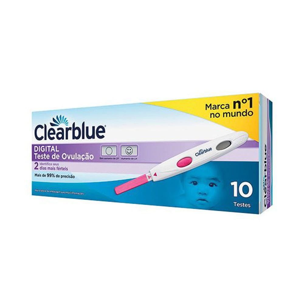 Teste De Ovulação e Fertilidade Digital Clearblue Digital