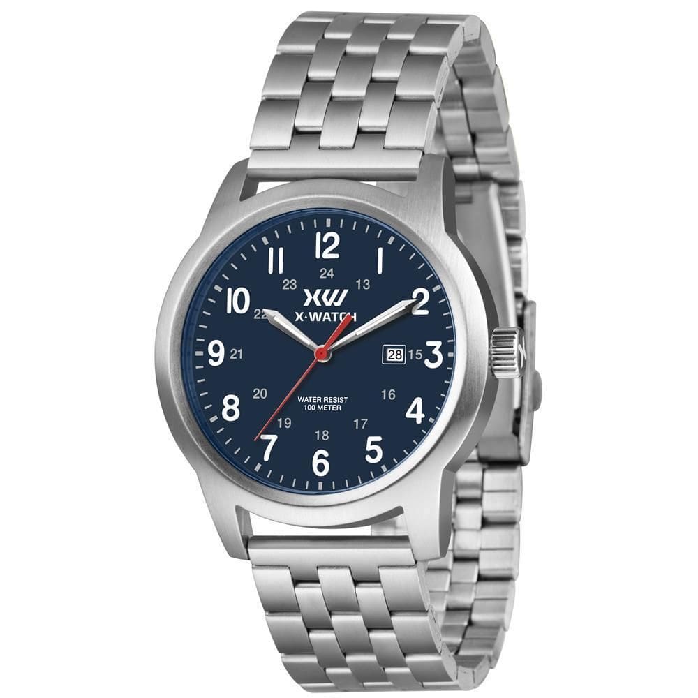Relógio X-Watch Masculino Ref: Xmss1063 D2Sx Casual Prateado
