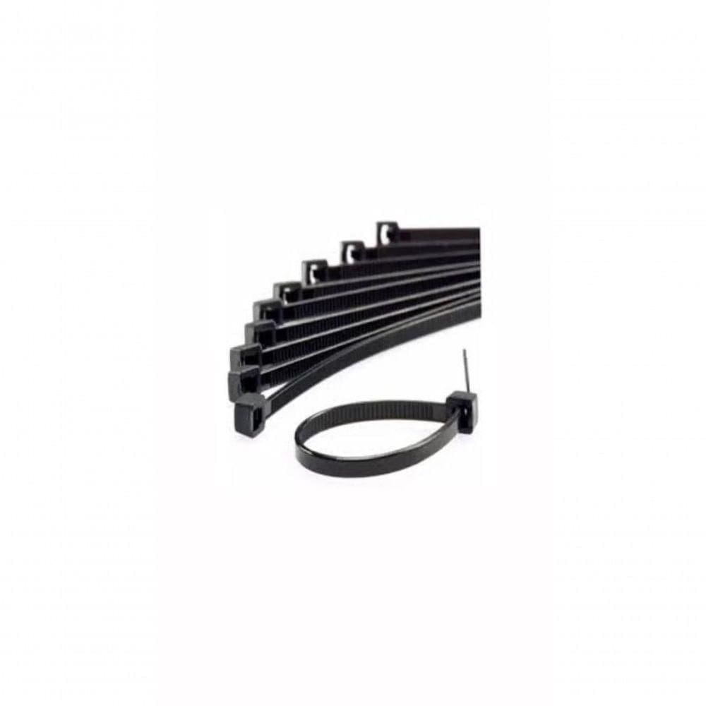 Abraçadeira De Nylon 200 X 4,8 Preta Com 1000 Peças - Fertak