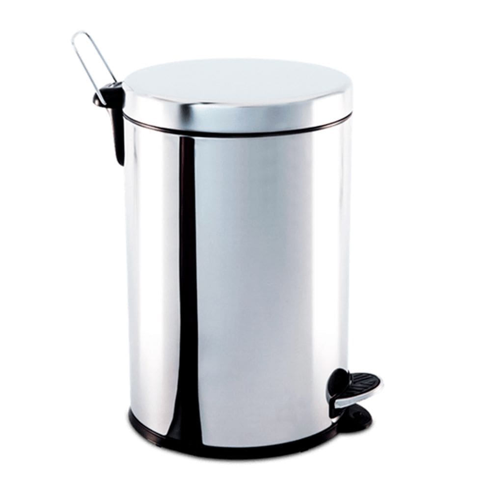 Lixeira Decorline Aço Inox Com Pedal e Balde 5 Litros - Brinox 3040/202