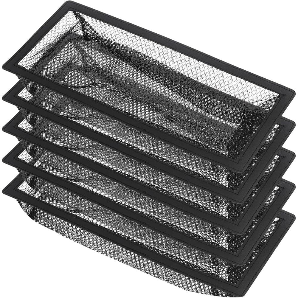 Purgador de ventilação de piso BYEWIRE de 6 x 10 polegadas para ventilação doméstica, pacote com 5