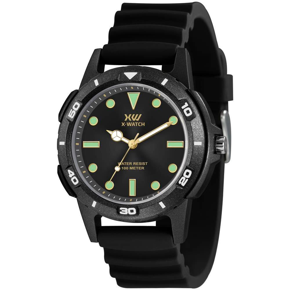Relógio X-Watch Masculino Ref: Xmpp0059 P1px Esportivo Analógico