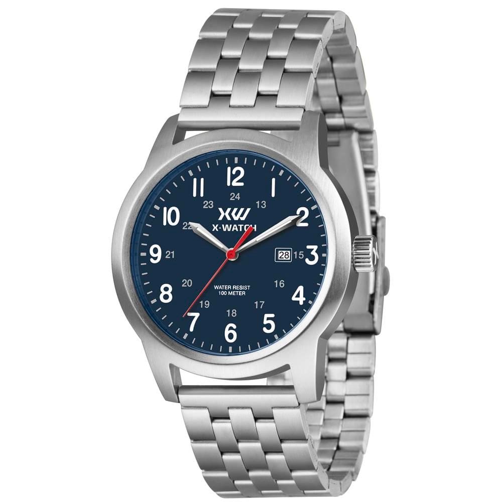 Relógio X-Watch Masculino Ref: Xmss1063 D2sx Casual Prateado