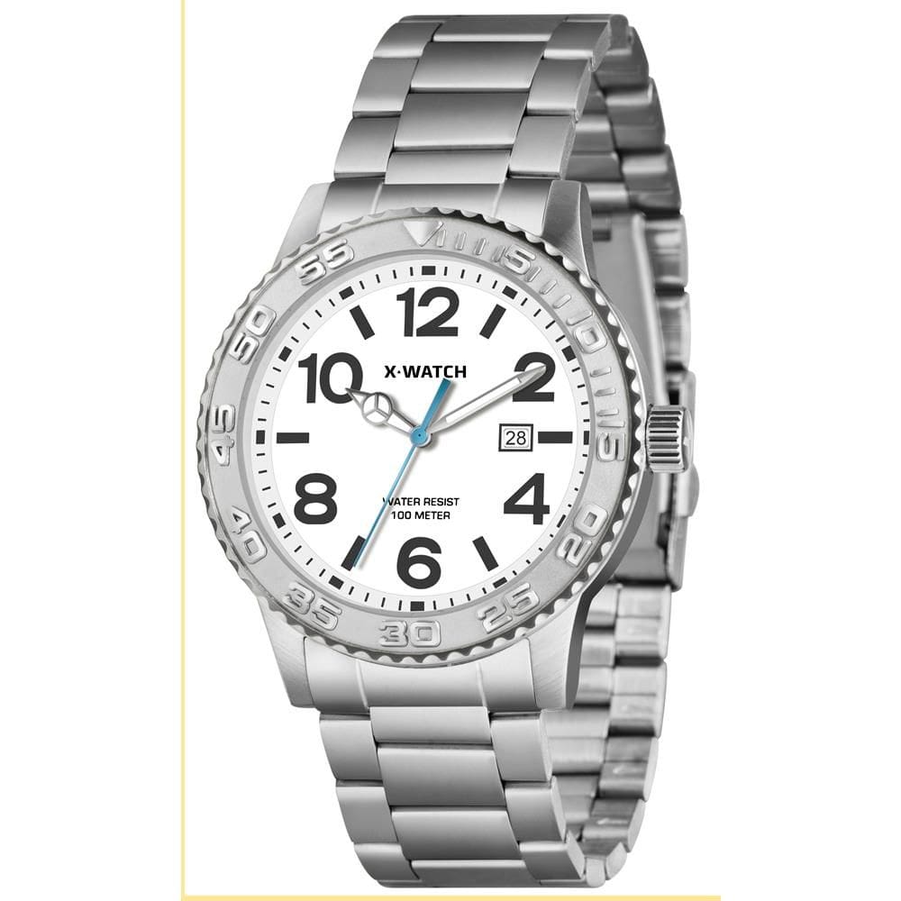 Relógio X-Watch Masculino Ref: Xmss1061 B2sx Casual Prateado