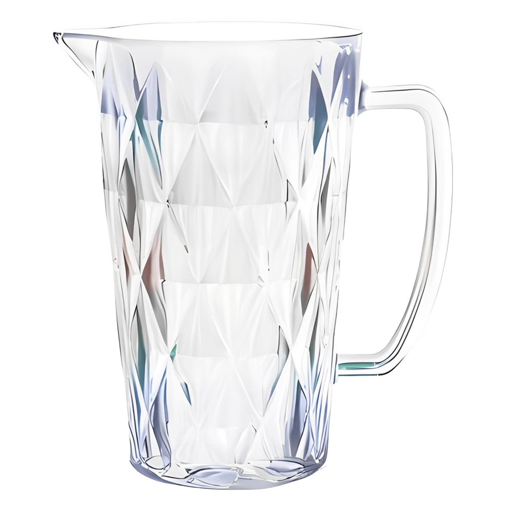 Jarra de Vidro Diamond Rainbow Água Ou Suco 1 Litro