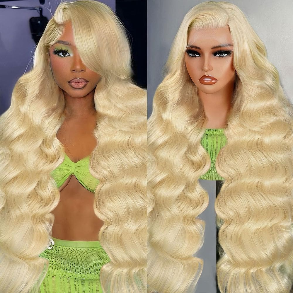 Peruca frontal de renda MIGURA 613 Blonde Body Wave 20" 200 Density
