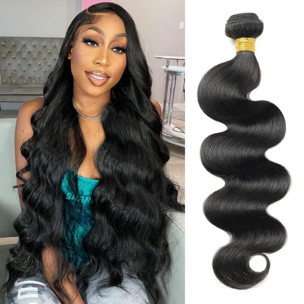 Pacotes de cabelo Miminis Body Wave de 32 polegadas 100% virgem brasileira