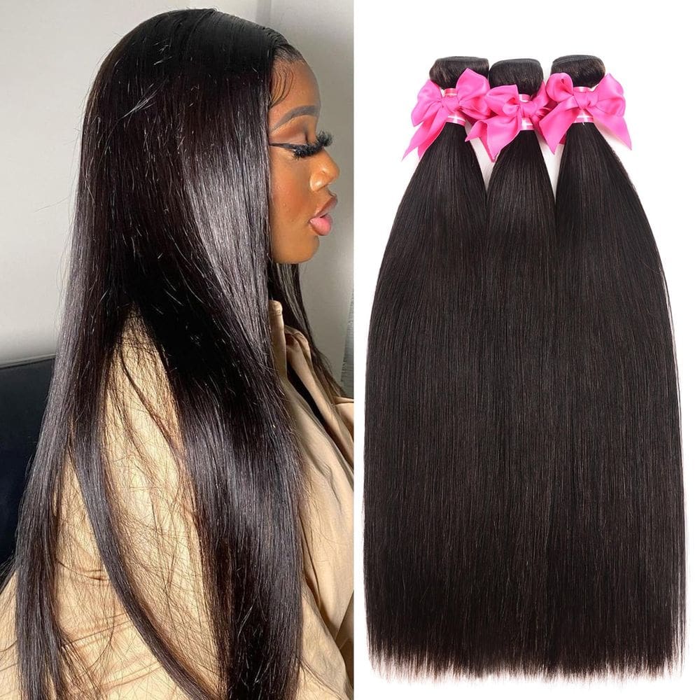 Pacotes de cabelo Whitney Straight Brazilian 10A 100% cabelo humano