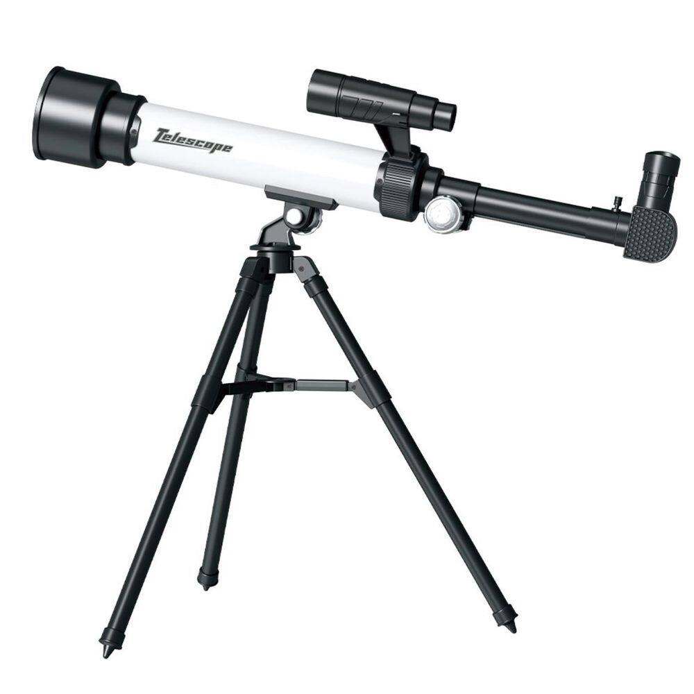Telescopio Infantil Luneta Astronômico Tripe 360º Ocular 60x