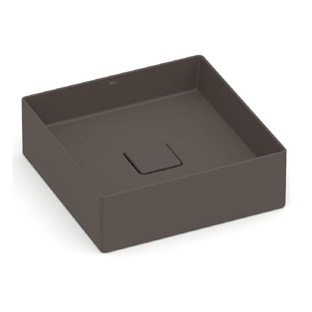 Cuba De Apoio 35x35cm Roca T4 Terra Cafe A32787v660