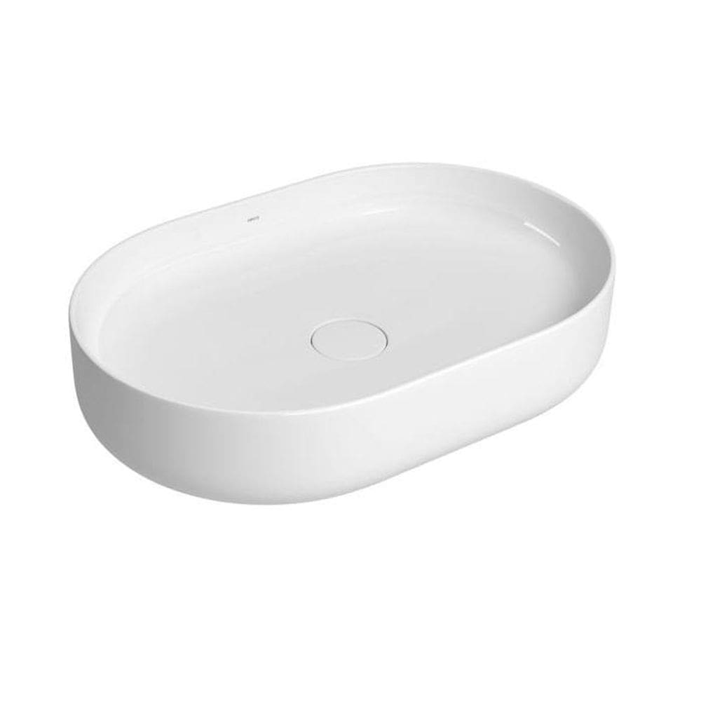 Cuba de apoio Deca oval 60x40cm Branco L.14060.17