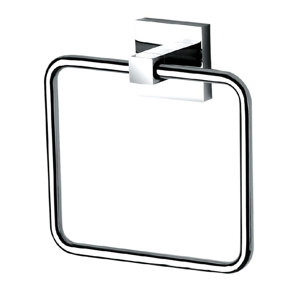 Porta Toalha De Rosto Perflex Quadra Cromado 12120510