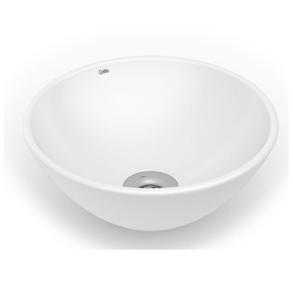 Cuba Apoio Redonda 35cm Basic R1 Branca Celite 1730970017300