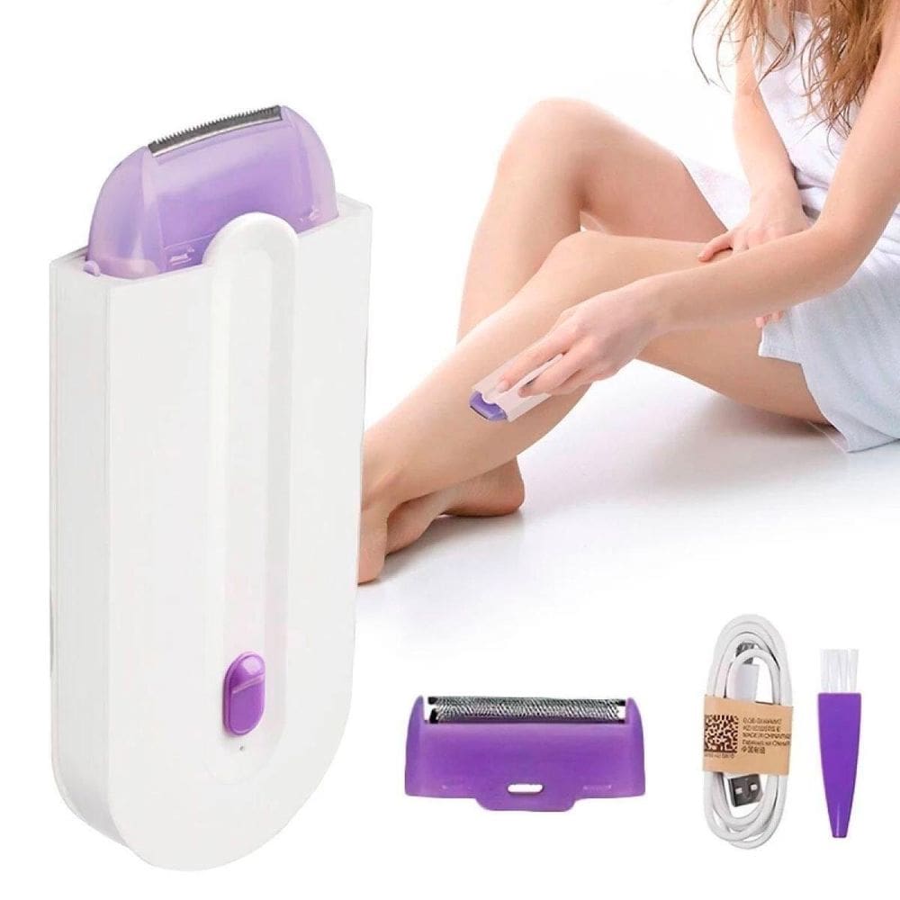 Depilador Íntimos Portátil Usb Perna Axila Facial