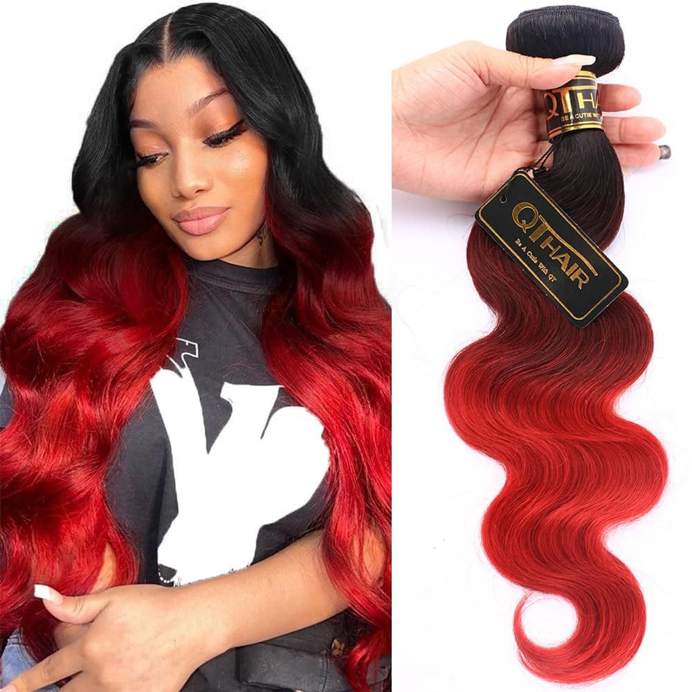 Pacotes de cabelo QTHAIR Body Wave 100% Virgin Hair 45cm 12A