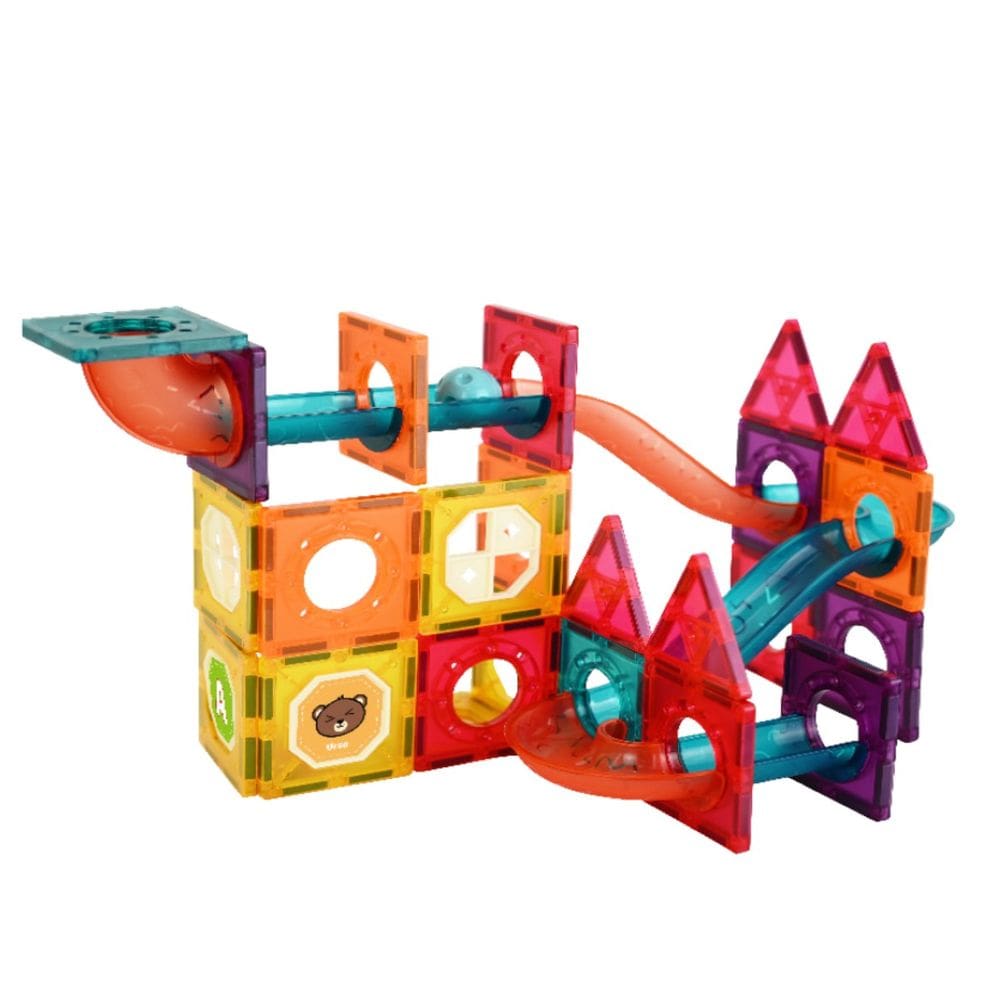 Brinquedo Blocos De Montar Magnéticos Construção 67 Peças