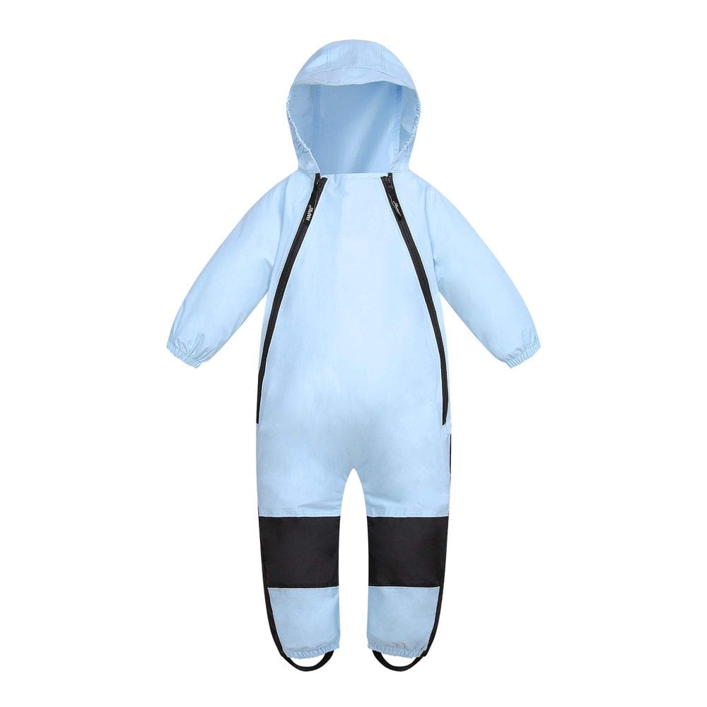 Roupa de chuva HAPIU Kids Toddler Muddy Buddy impermeável 2T azul
