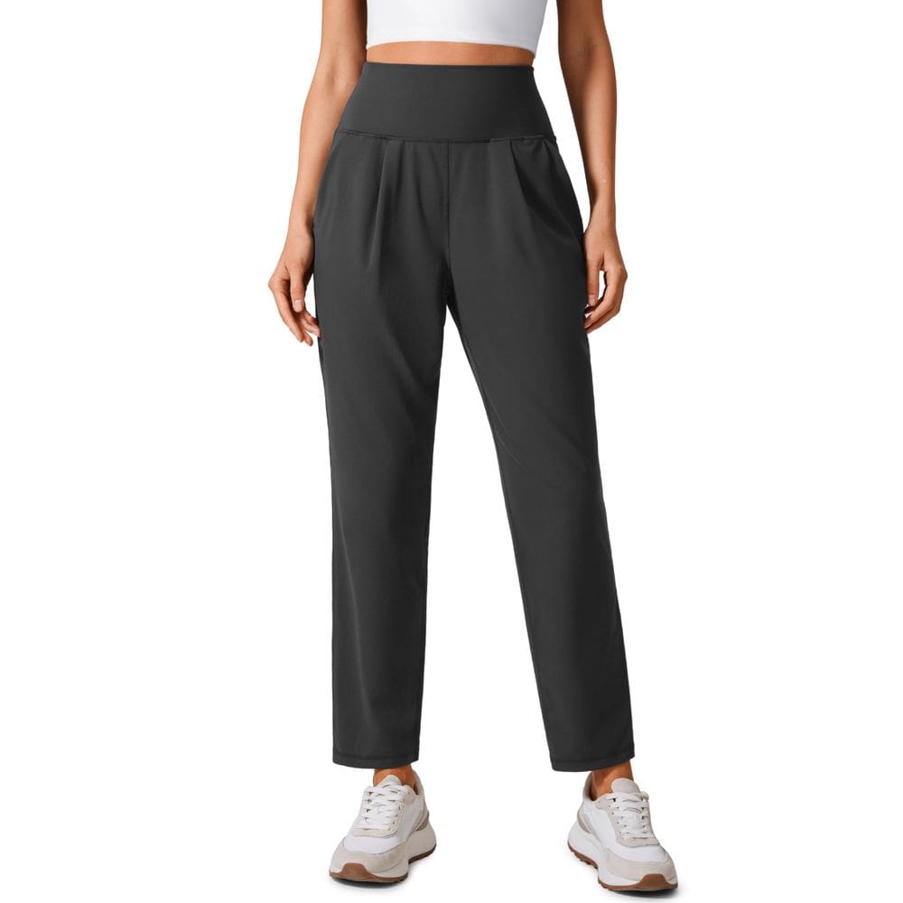 Calças de ioga CRZ YOGA Butterlift Ankle para mulheres Mysterious Grey