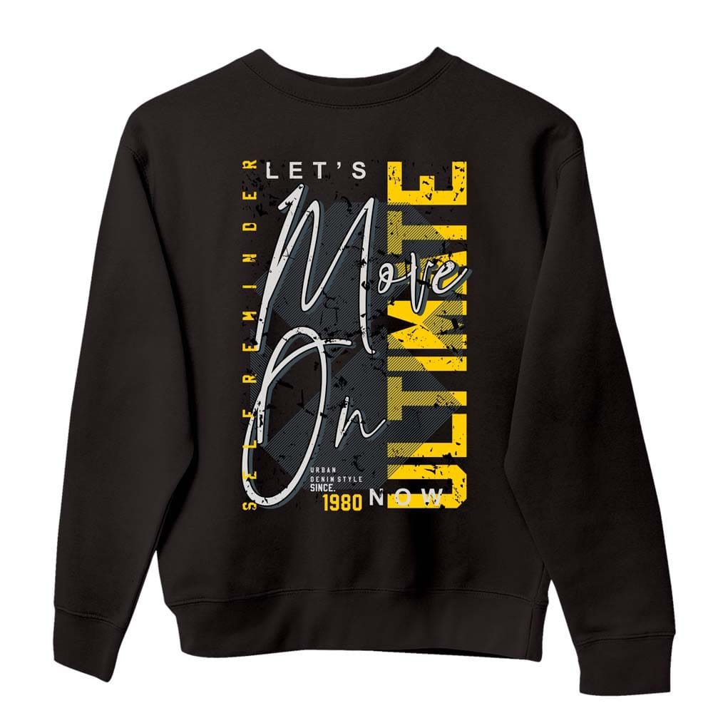 Moletom Careca Estampada Liso Gola Redonda Unissex com Ribana Flanelado Blusa de Frio