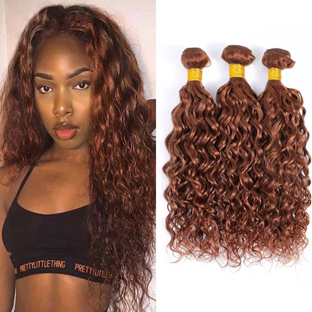 Pacotes de cabelo MAMART Water Wave 30 Brown 8-30 no Brasil